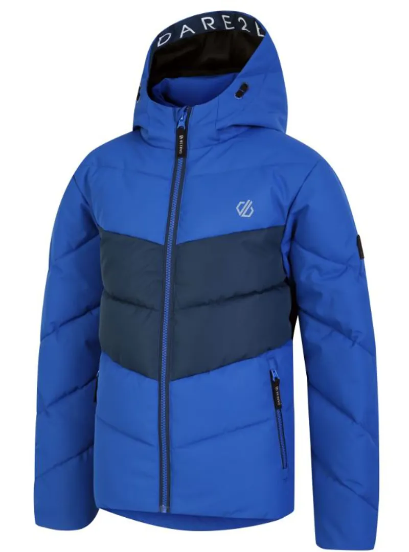 Dare2b Kid's Jolly Puffer Jacket in Olympian Blue/Moonlight Denim-1